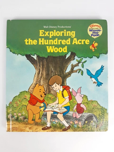DISNEY ADVENTURES WINNIE the Pooh Exploring Hundred Acre Wood 1980 ...