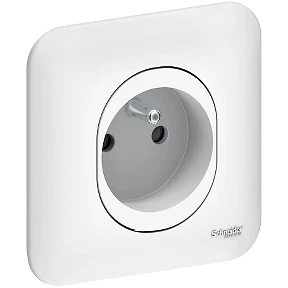 Ovalis-prise de courant-2P+T-16A-connex vis-avec griffes avec plaque S265039 Ovalis-prise de courant-2P+T-16A-connex vis-avec griffes avec plaque S265039