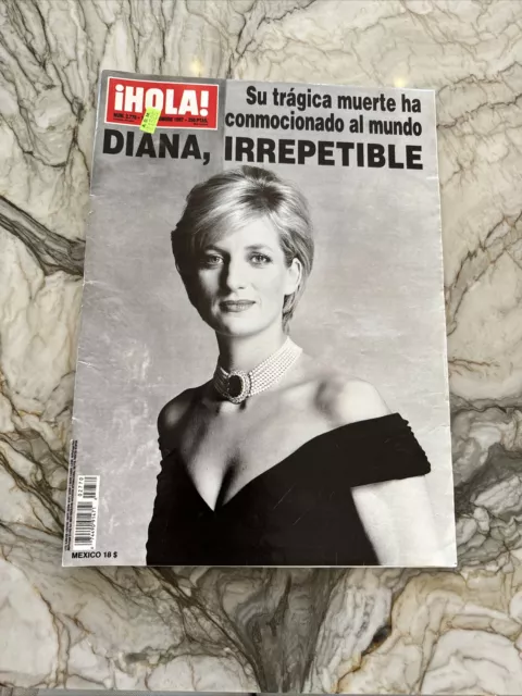 HOLA magazine Num 2,770 Septiembre 11, 1997 Diana, Irrepetible Su trágica muerte