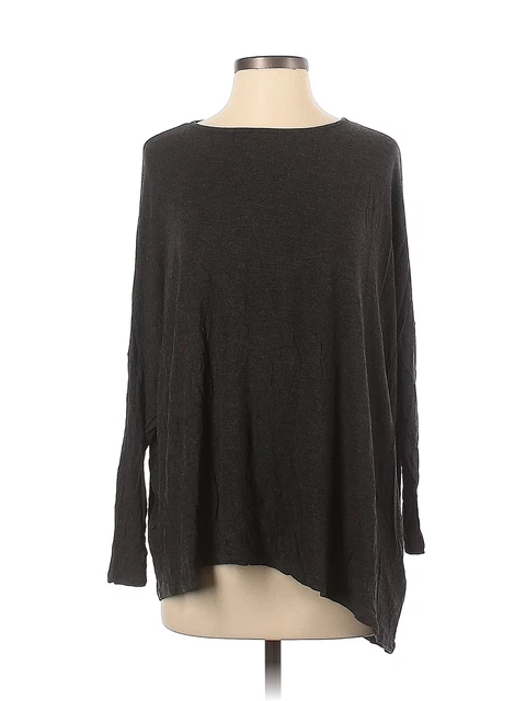 Majestic Paris for Neiman Marcus Women Black Long Sleeve T-Shirt 4