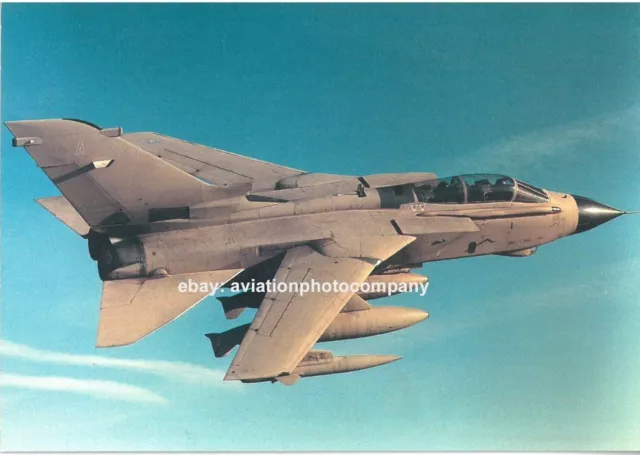 Raf Panavia Tornado GR.1 Durant The Gulf Guerre Escadron Imprimés Carte Postale