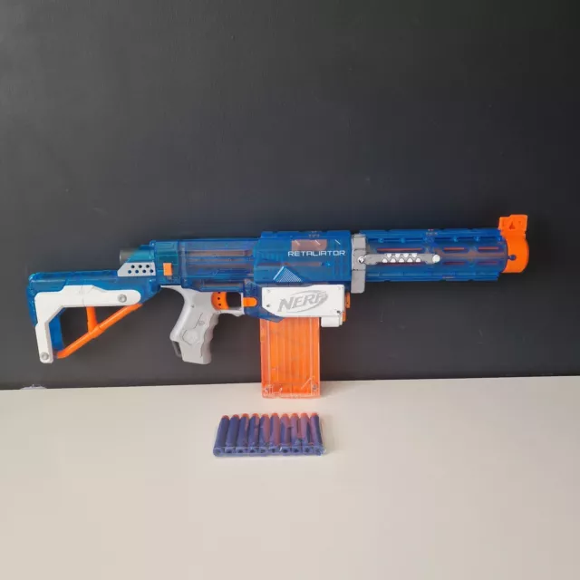 NERF MEGA CENTURION (Rare) Sonic Ice Blue Sniper Rifle N-Strike Blaster Gun  $51.04 - PicClick