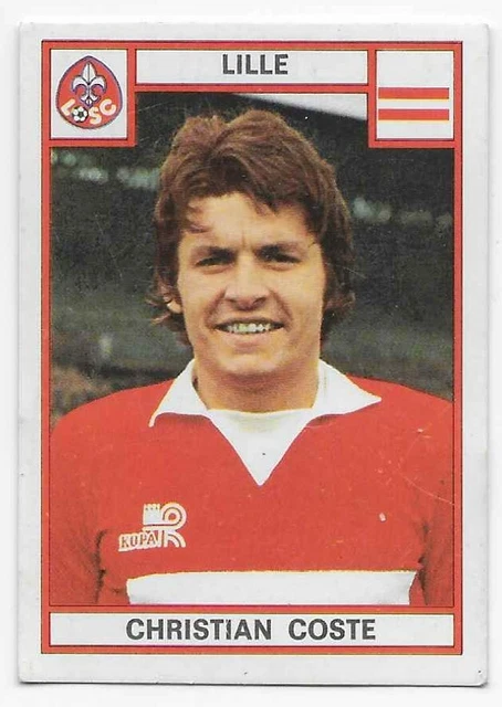 VIGNETTE PANINI COLLECTION "Football 1976" n°218 - René Girard (NO) EUR