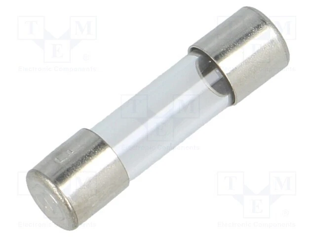 Sécurité : Schmelz Rapidement 250VAC 50mA Cylindrique, 179020.0, 05 Assurance 5x