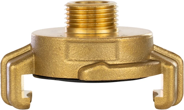 Poppstar Raccord Rapide en Laiton 3/8" Filetage Mâle Raccord à griffes Geka