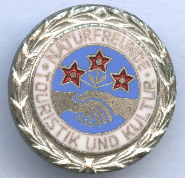 Silberne Ehrennadel Des Touristenverein Die Naturfreunde