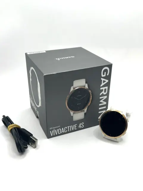 Garmin Vivoactive 4s GPS Running Fitness Smart Watch. Great Overall Condition