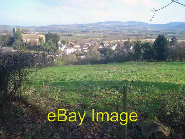 Photo 6x4 Wigmore village - 2 View north-east with the church on the left c2008