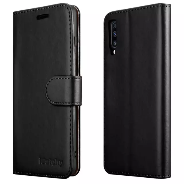 For Samsung Galaxy A70 Phone case Luxury Leather Flip Card Wallet Stand Cover