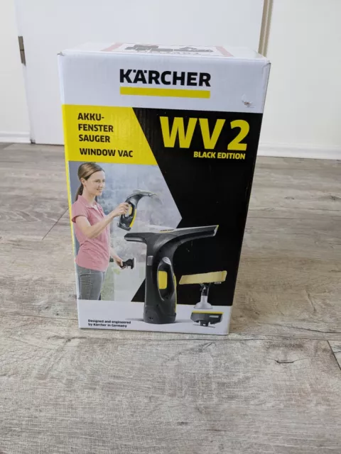 Kärcher Fensterreiniger Akku WV2 Black Edition - Akkufensterreiniger