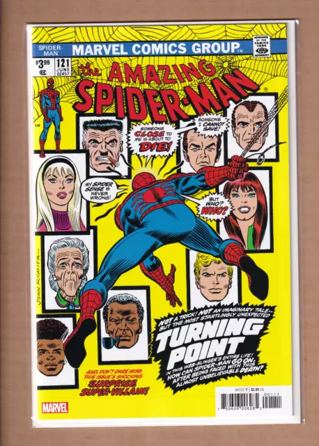 Amazing Spider-Man #121 Facsimile Edition Death of Gwen Stacy Reprint  (2023) NM