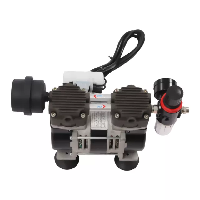 110V 60l/m Oil Free Vacuum Pump 200W Oilless Piston Vacuum Pump with Silencer