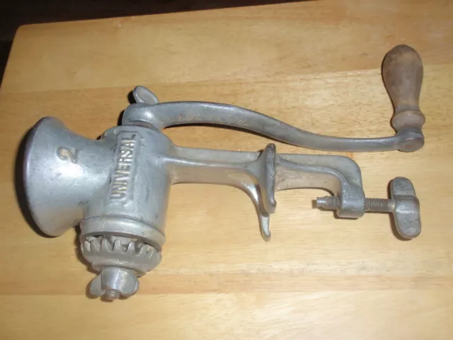 Vintage Meat Grinder Landers Frary & Clark Universal Food And Meat Chopper No. 2