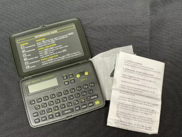 Vintage - Data / Memory / Calculator -  Pocket Organiser - 1996 - New