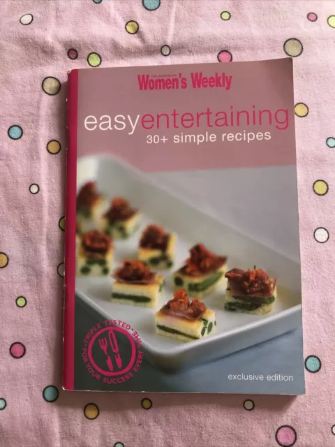 Australian Womens Weekly AWW Easy Entertaining Mini Cookbook 30 Simple Recipes