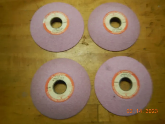 4, New 6"X 1-1/4" Arbor Bore Surface Grinding Grinder Wheels Colonial Abrasive