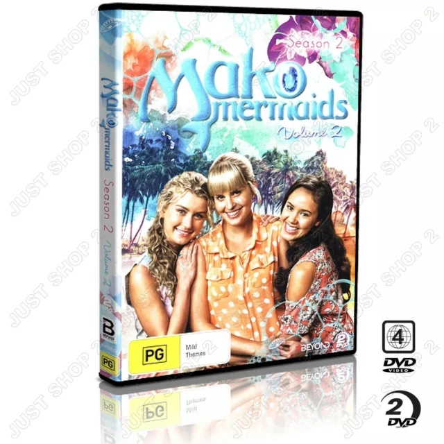 Mako Mermaids - Season 1 (Ep. 1-13) - 2-Disc Set ( Mako Mermaids - Season  One (Episodes 1 - 13) ) [ Blu-Ray, Reg.A/B/C Import - Germany ] 