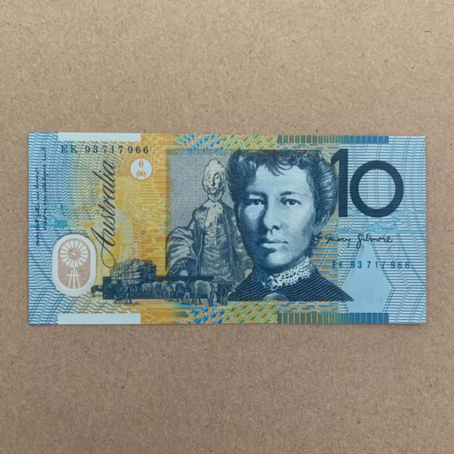 AUSTRALIA 10 DOLLARS 1993 POLYMER QUEEN Elizabeth II UNC MONEY Sidney QEII