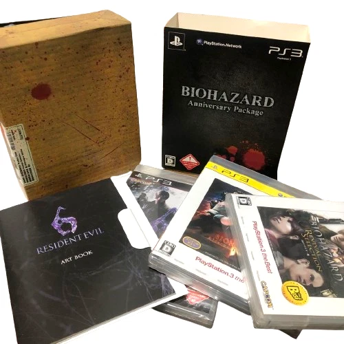 Evil Package BIOHAZARD RESIDENT EVIL Anniversary Package Capcom Sony Playstation PS3 ...