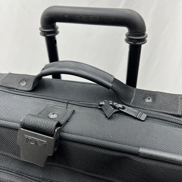 Tumi Alpha Garment Suitcase Upright Wheeled Travel Bag 22 inch Medium Carry On 2