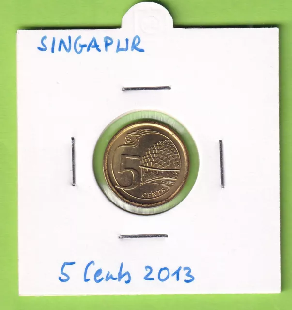 Singapur 5 Cents 2013