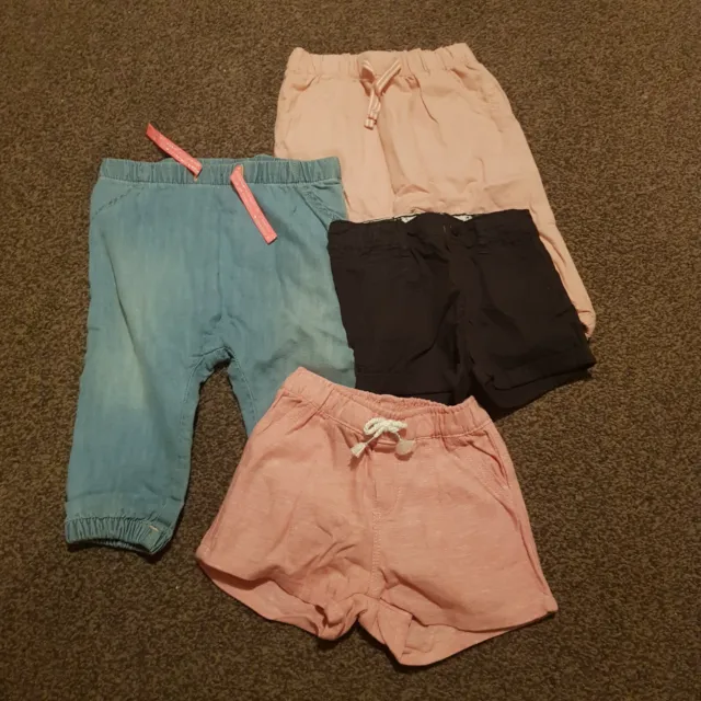 Girls H&M Spring Summer Clothing Bundle 9-12 Months