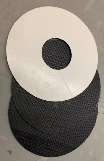 Floor Cleaner Polisher Barnisher Self Adheasive Pad Driver 3/Pack 18-3/4" New