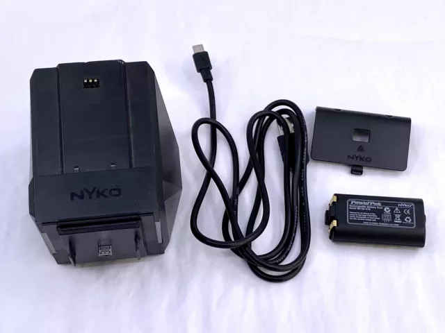 NYKO Charge Block for Xbox Controller w/ Cord, PowerPak, and PowerPak Cover