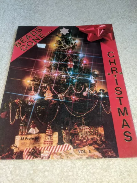 Cuentas Gone Navidad Cuentas Adorno Decoración Patrón Artesanal Folleto 33 Proyectos