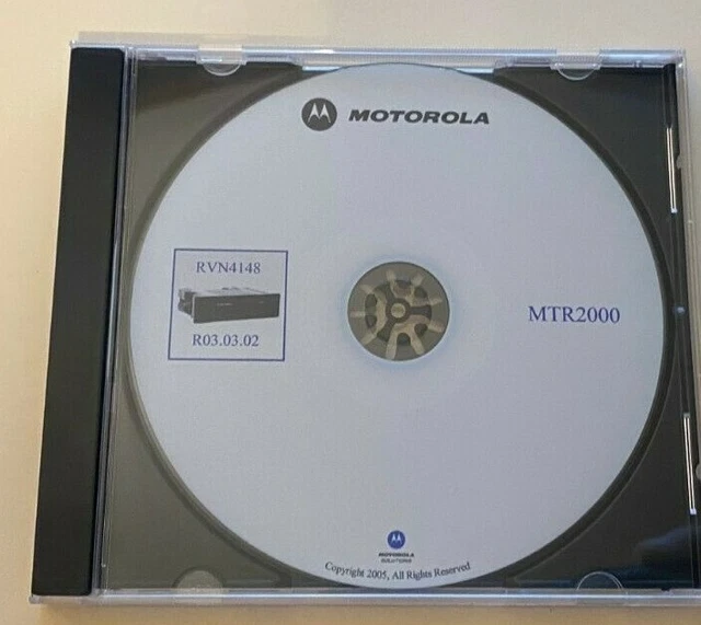 MTR2000 R03.03.02 Programming Disk For Repeater