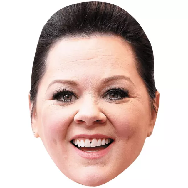 Melissa McCarthy (Hair Up) Mascaras de personajes famosos