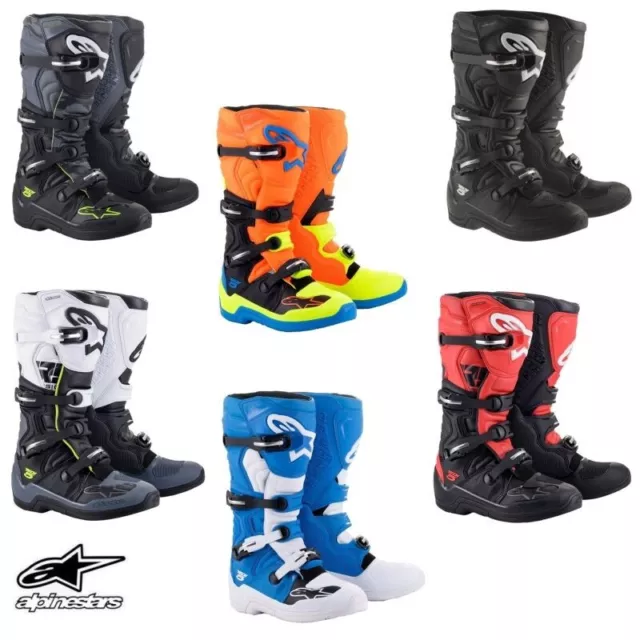 2024 Alpinestars Tech 5 MX Motocross Offroad Boots Pick Size & Color