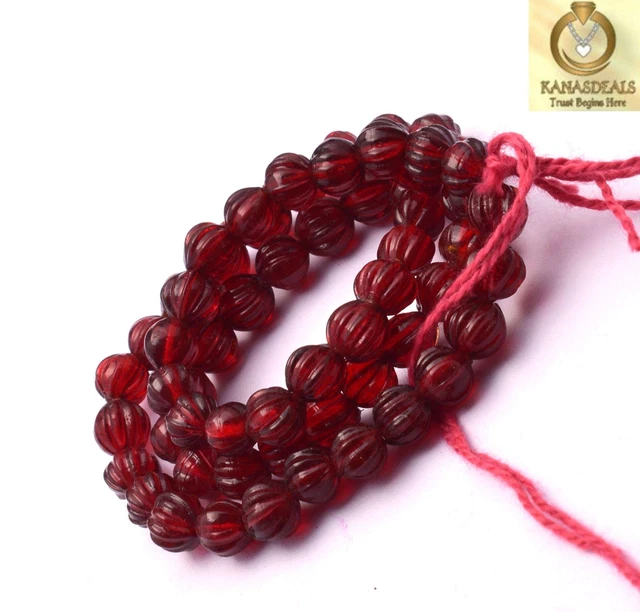 Red Beads Plated Beads Stunning Jewellery 19 GM Value-Priced @1.99-71337
