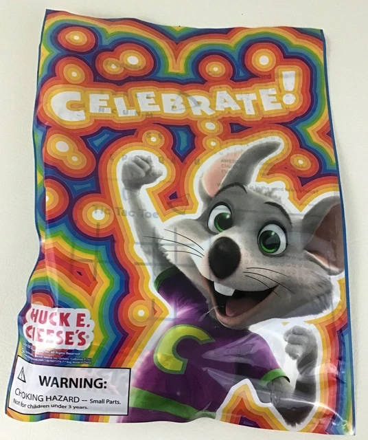 CHUCK E CHEESE Birthday Party Favor Pack Celebrate Puzzle New Sealed