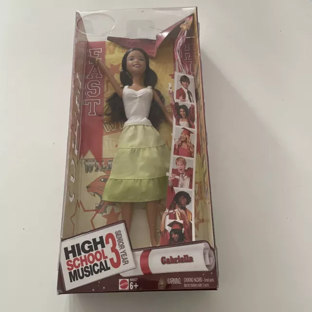 Disney Mattel High School Musical 3 Gabriella Senior Year Doll - Boxed