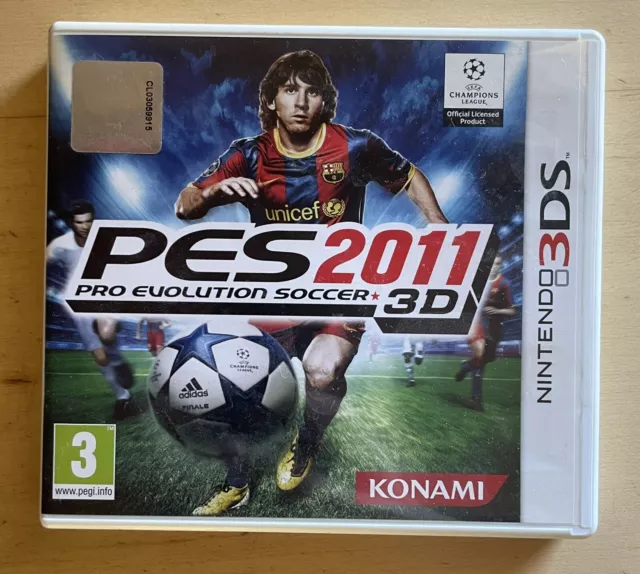 PES 2011 Pro Evolution Soccer 3D per Nintendo 3DS Italiano Giochi ITA