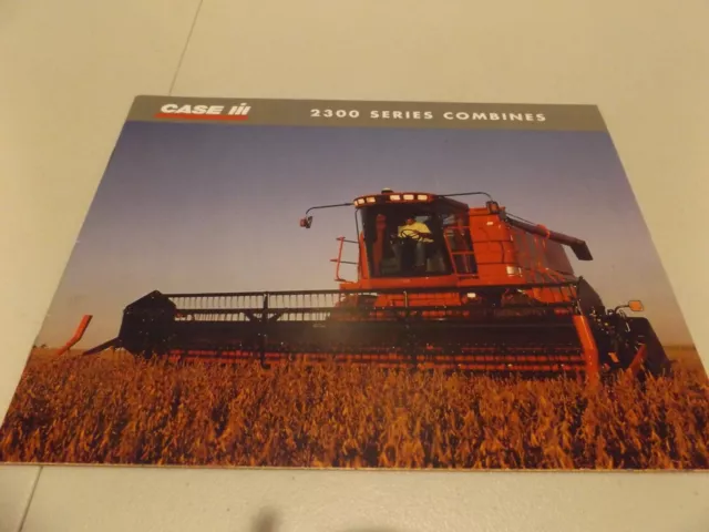 Case-Ih  2300  Series  Combines,  Lit # Ae 250127R1  1998