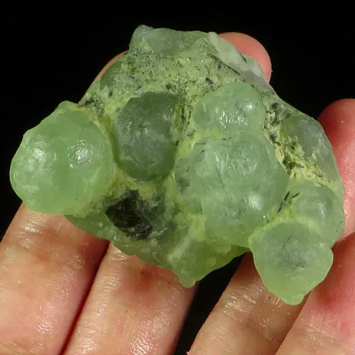 Shola Vrai 343,52 Carats Naturelle Verte Prehnite Gigantesque De Mali