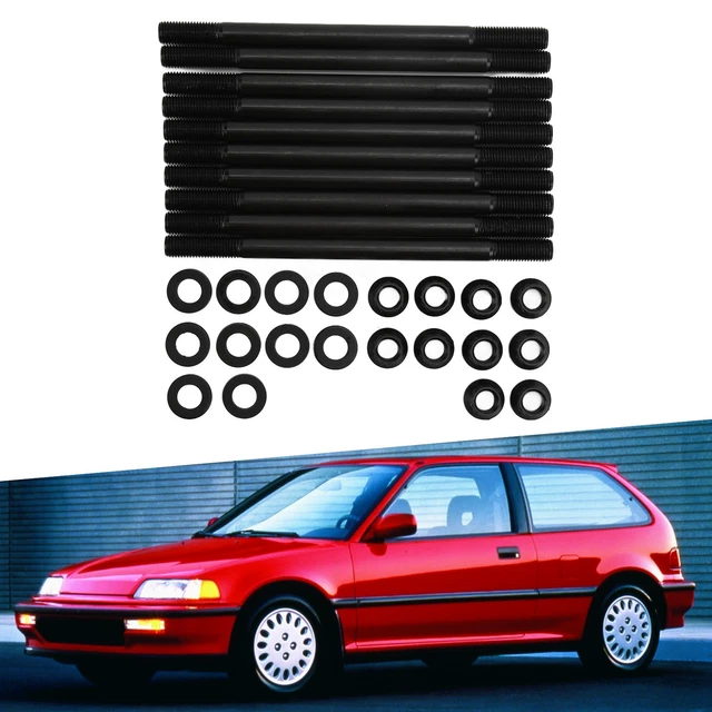 Kit 3 Prigionieri M7 X 120 Mm Con Dadi E Rondelle Per Motore Ciclomotore Ciao, Si, Bravo, Boxer, Grillo, Eco, Cba