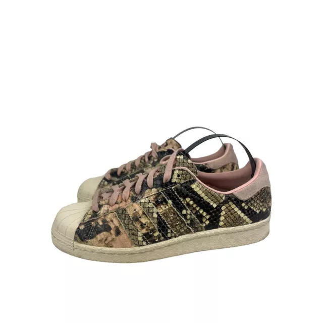 Adidas Superstar anni 80 scarpe da donna sneaker scarpe da corsa scarpe usate taglia 39 1/3