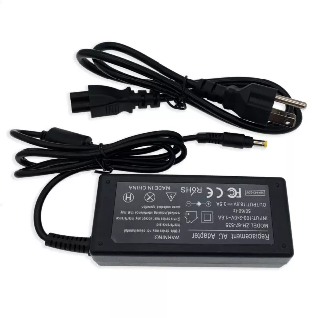 AC Adapter Battery Charger For HP Compaq Presario C500 C700 Power Supply Cord