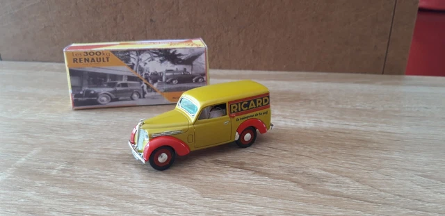pièces détachées miniature Renault Juvaquatre Juva 4 de 1952 Solido 1