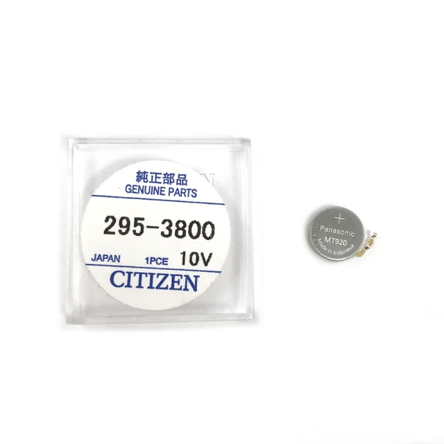 Jual Citizen Battery 295.38 Eco-Drive Capacitor M5L81 C601 C605 C615 Genuine Part No. 295 3800 Watch Battery Accumulator I.1238253334 Jual Citizen Battery 295.38 Eco-Drive Capacitor M5L81 C601 C605 C615 Genuine Part No. 295 3800 Watch Battery Accumulator I.1238253334