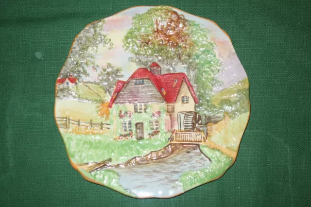 Vintage Grimwades Royal Winton Ye Olde Mill' Wall Plate c1935