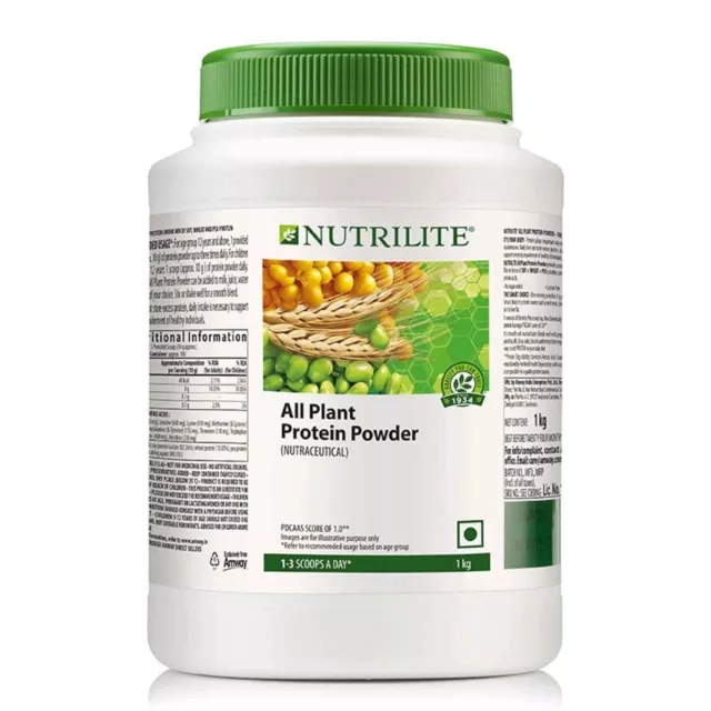 Amway NUTRILITE® All Plant Protein Powder No Artificial Colors Plant Based FS