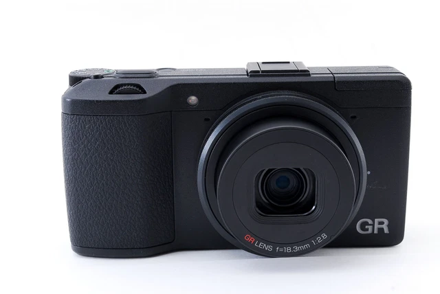 Ricoh GR 16.2MP Digital Compact Camera Black From Japan [Near Mint In Box] #1122 5