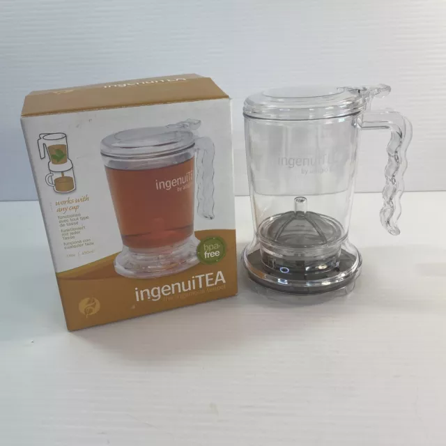 Adagio Teas IngenuiTEA the Ingenious Teapot Loose Leaf Bottom Dispensing 16oz