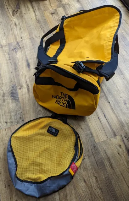 The North Face Base Camp Yellow Duffel Bag - Large
