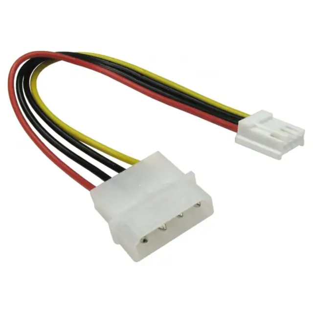 5,25 Zoll 4 Pin Molex auf Diskettenlaufwerk 3,5 Zoll FDD internes Netzkabel Kabel Kabel Adapter