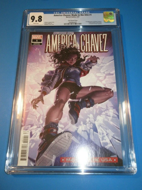 America Chavez Made in the USA #1 Yoon Variant CGC 9.8 NM/M Gorgeous gem Wow